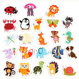 Kids Wooden Toys Baby Early Education Cartoon Pairing Puzzle Games Learning Card for Children Kids Educational Toys Gift Boy