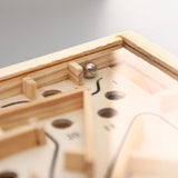 Wooden Hand-Eye Coordination Training Maze: Enhance Concentration And Balance Skills