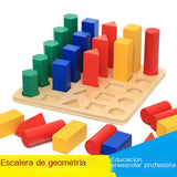 Wooden Montessori Sensory Educational Toy Set for Kids