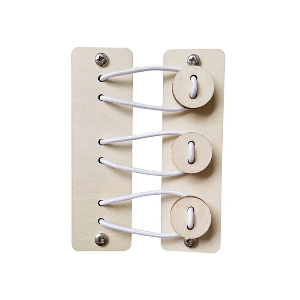 Montessori Busy Board DIY Puzzle Toy Hand Grasping Ability Training Busy Board Accessories Switch Function Early Learning