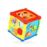 Hexagon Shape Puzzle Cube Educational Learning Kids Toy Cognitive Development Activity for Babies Early Education
