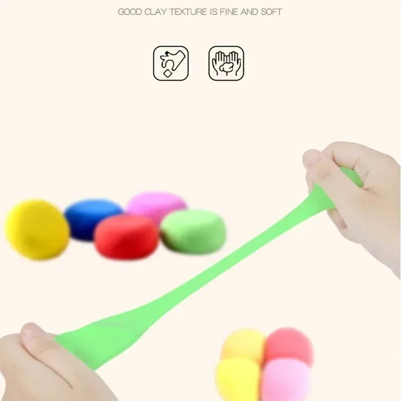 Ultra Light Air Dry Clay Modeling Magical Clay with Tools Magic Modeling Clay Non-toxic Plasticine DIY Children's Play Dough Set