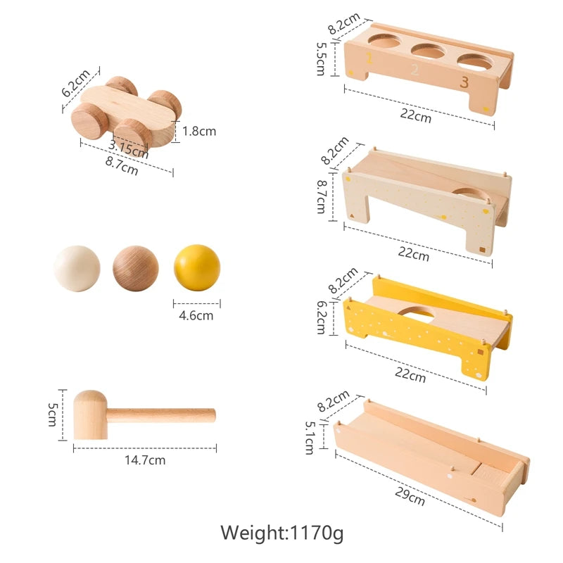 Kids Wooden Montessori Toy Set Children Coffee Machine Kitchen Toys Children Cosplay Play House Educational Toys Block Baby Gift