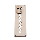 Montessori Busy Board DIY Puzzle Toy Hand Grasping Ability Training Busy Board Accessories Switch Function Early Learning