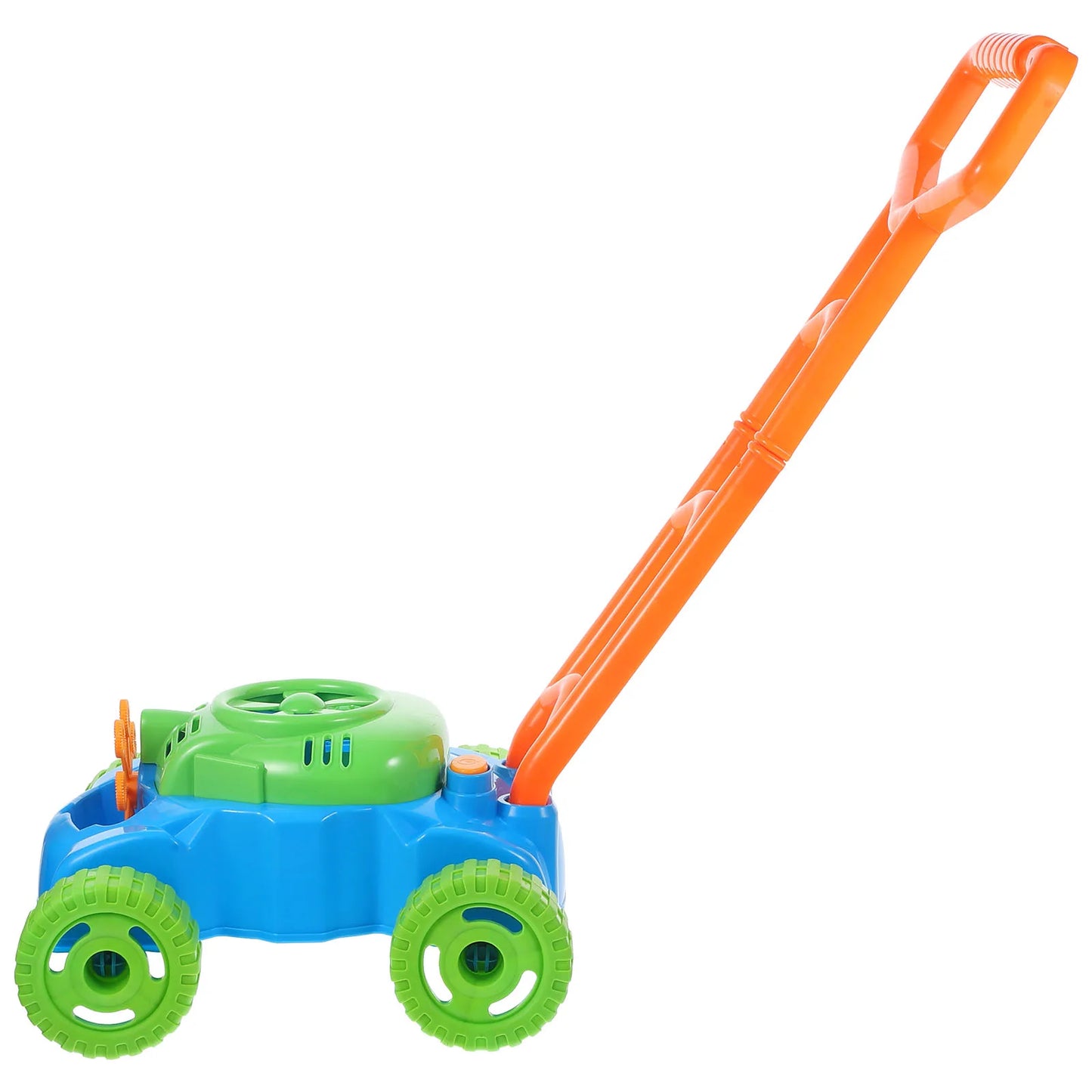 1pc Bubble Mower Kids Blower Machine Lawn Games Outdoor Push Toys Gifts Colorful Safe Automatic Bubble Machine Bright