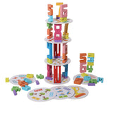 Wooden Number Building Blocks,Early Digital Puzzle Balance Game Sensory Play for Preschool Learning Educational Toys
