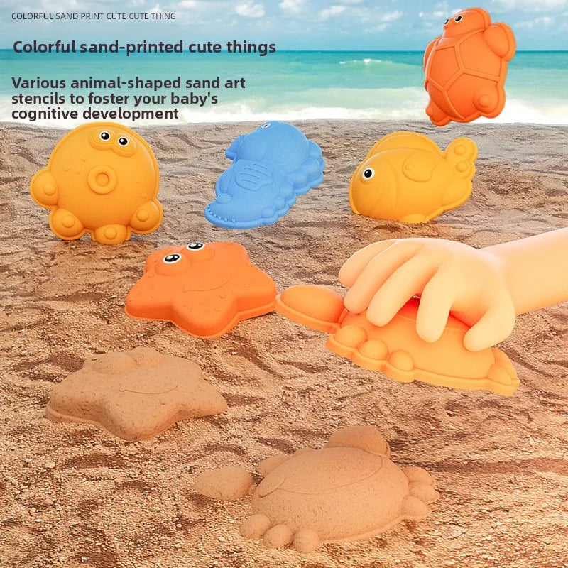 New beach-toy set Children's beach play sand water beach-bucket sand digging shovel beach-tools