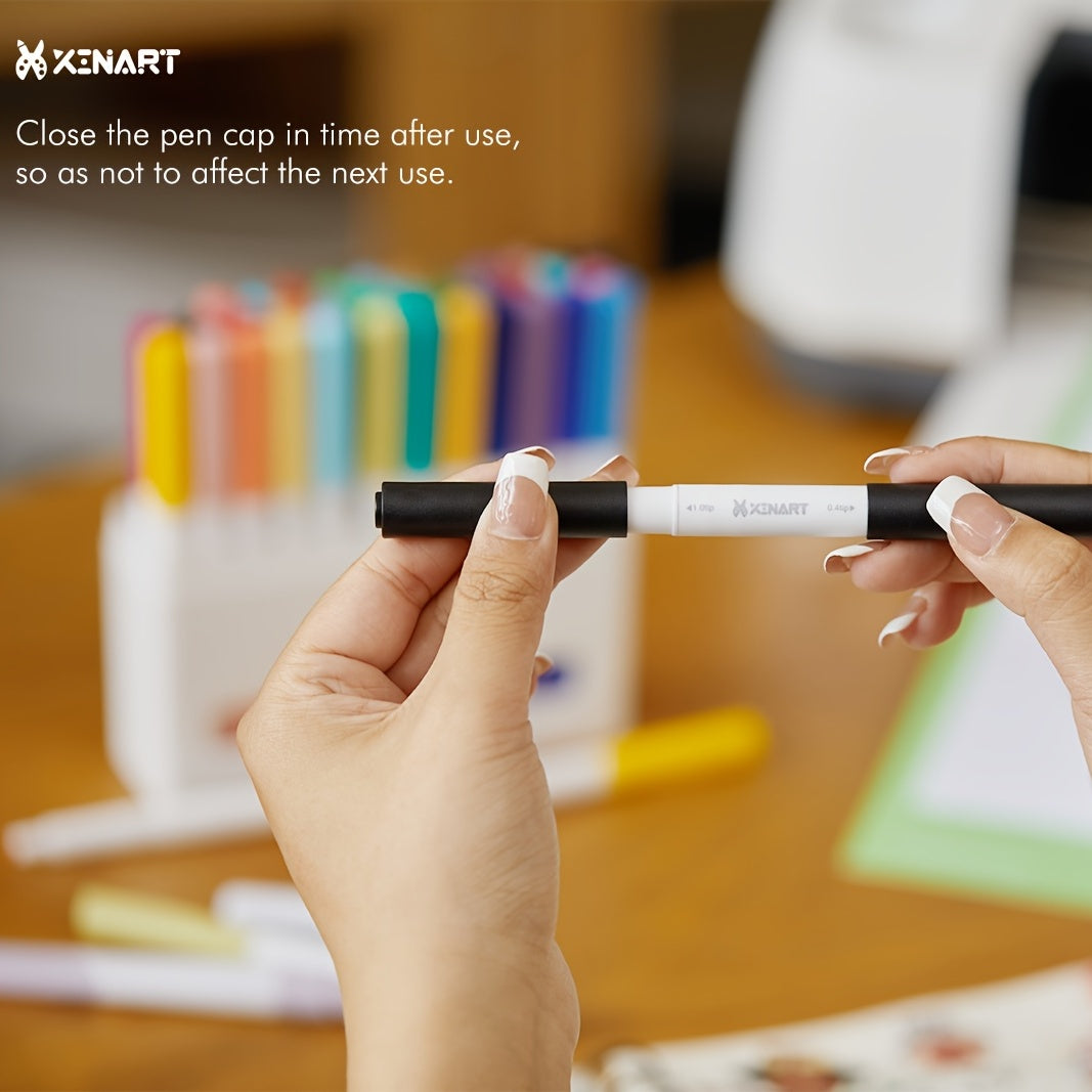 36pcs Waterbased Ink Dual Tip Pens For Cricut Maker 3/Maker/Explore 3/Air 2/Air, Writing & Drawing Marker Pen