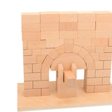 Kids Toy Roman Bridge Beech Wooden Blocks Bricks Toy Preschool Educational