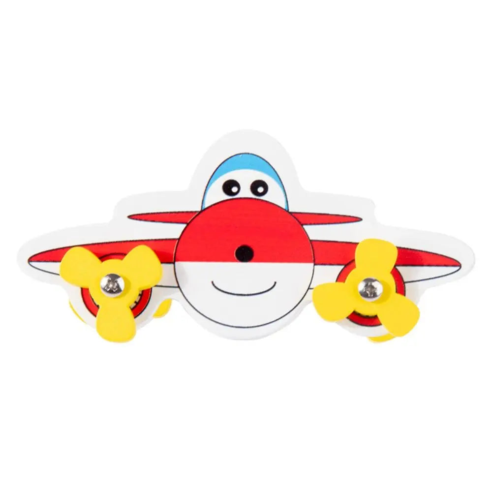 Montessori Busy Board DIY Puzzle Toy Hand Grasping Ability Training Busy Board Accessories Switch Function Early Learning