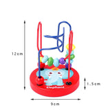 Wooden Puzzle Alphabet Number Shape Matching Board Baby Early Learning 3D Puzzle Preschool Educational Toys For Children