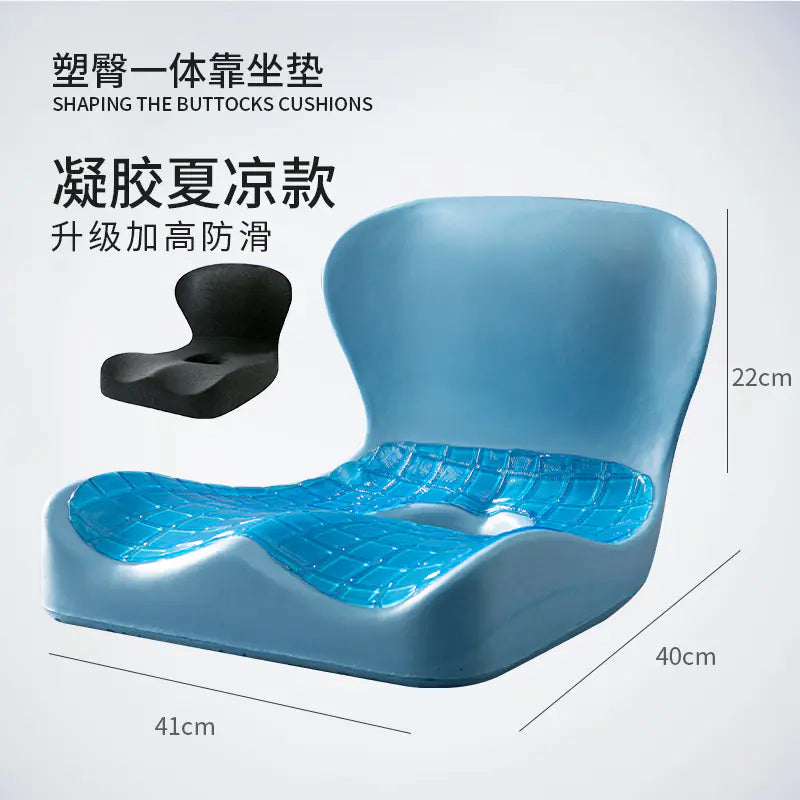 Large Memory Foam Chair Cushion with Back Support