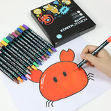 Double-Ended Waterproof Pigment Pens for DIY Projects