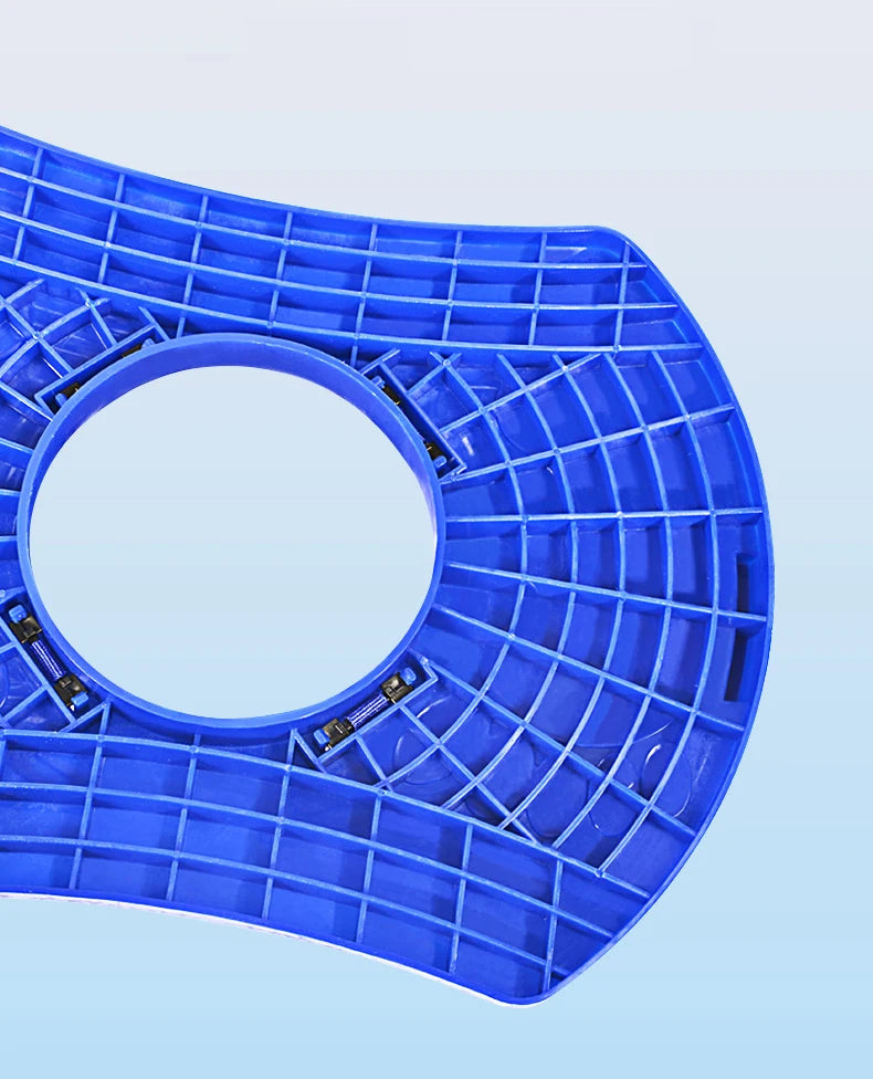 Bouncing Ball With Handle And Pump Balance Platform Bouncy Jump Pogo Ball For Kids Playground Sports Workout Competition Toy