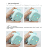Kids Cute Cartoon Dinosaur LED Digital Alarm Clock Wake Up Night Light Relojes Desktop Decoration Children Sleep Trainer