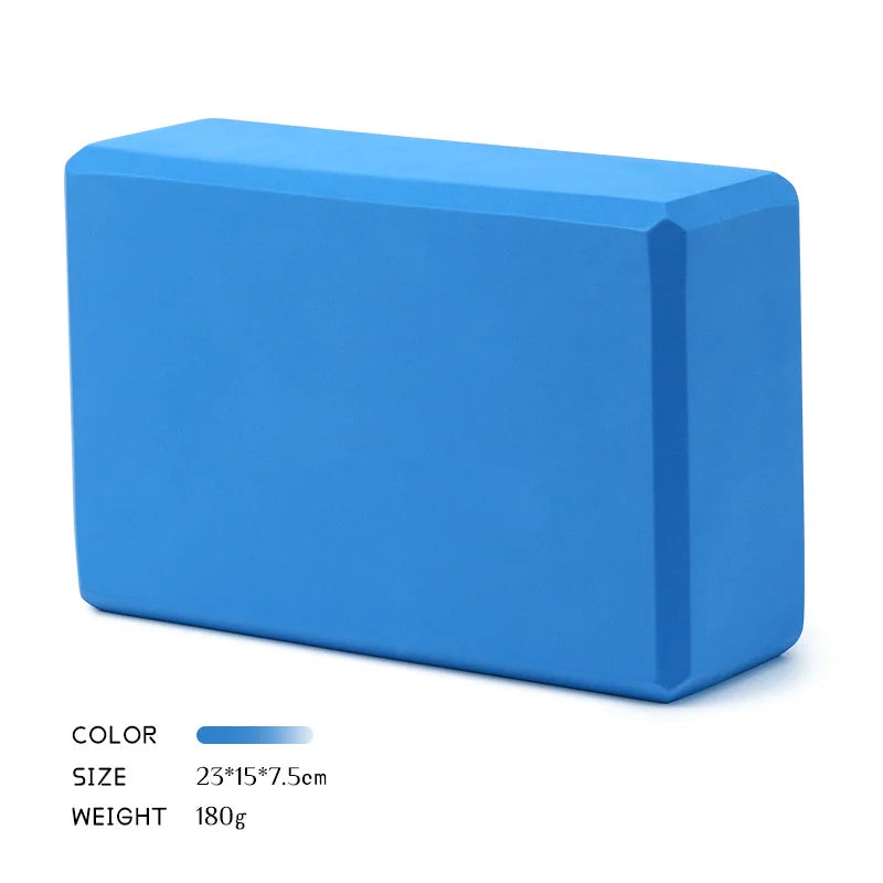 Wholesale 3*6*9Inches 120 Grams High Density Non-Slip EVA Yoga Foam Bricks Block High Quality Yoga Blocks