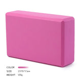 Chinmon Eco-Friendly Large Custom Logo 120g High Density EVA Foam Yoga Blocks Wholesale 3*6*9Inches Pilates Foam Bricks