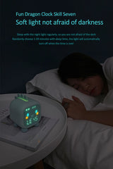 Kids Cute Cartoon Dinosaur LED Digital Alarm Clock Wake Up Night Light Relojes Desktop Decoration Children Sleep Trainer