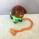 Robot Dog Interactive Dog Electronic Toys Plush Puppy Pet Walk Bark Leash Teddy Toys For Children Birthday Gifts