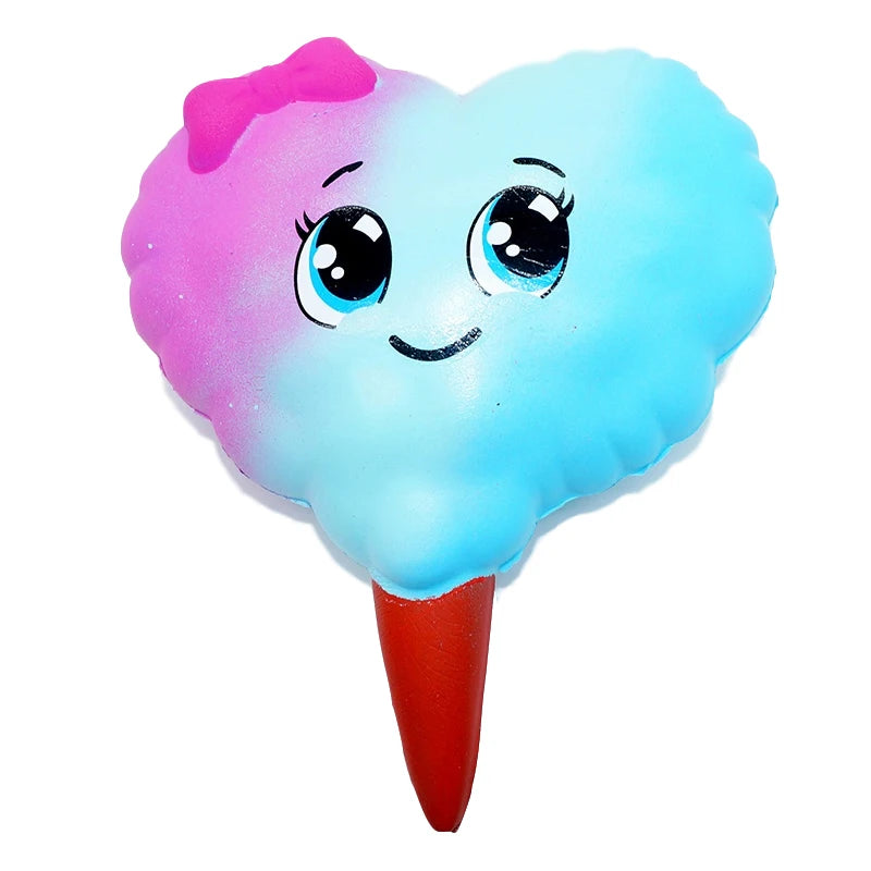 Kawaii Bear biscuit Squeeze Squishy Jumbo Deer Unicorn Cat Slow Rising Cream Scented Stress Relieve Toys For Kid Baby