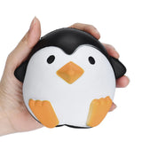 New Kawaii Jumbo Penguin Squishy Cartoon Doll Slow Rising Smooth Squeeze Toy Bread Cake Scented Stress Relief for Kid Xmas Gift