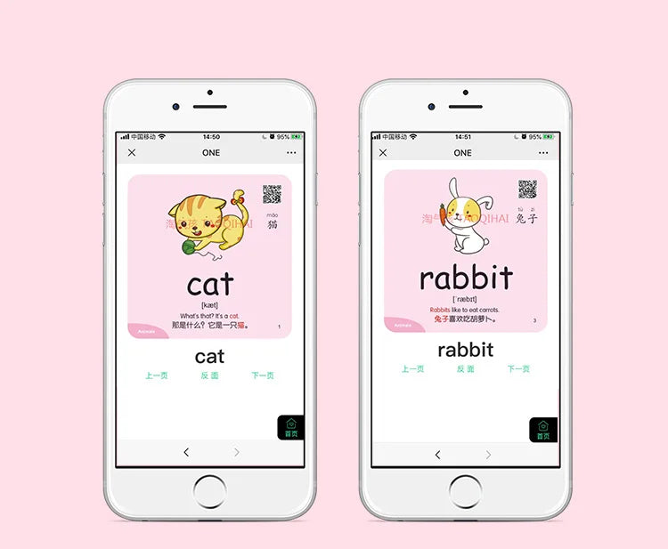 Montessori Educational Flash Cards 600 Cognitive Learning Cards Kids Discover Animal Shapes Colors Fun Toys Gifts Children's