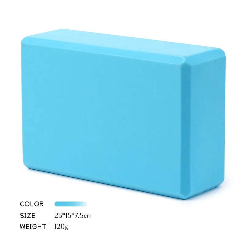 Chinmon Eco-Friendly Large Custom Logo 120g High Density EVA Foam Yoga Blocks Wholesale 3*6*9Inches Pilates Foam Bricks
