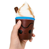 Kawaii Bear biscuit Squeeze Squishy Jumbo Deer Unicorn Cat Slow Rising Cream Scented Stress Relieve Toys For Kid Baby