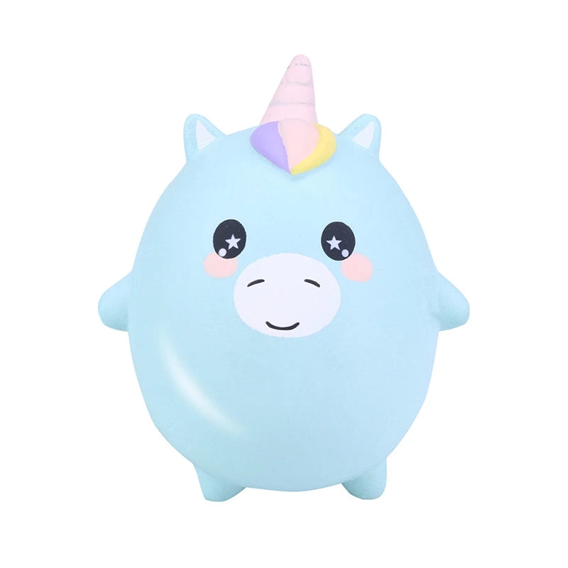 Kawaii Bear biscuit Squeeze Squishy Jumbo Deer Unicorn Cat Slow Rising Cream Scented Stress Relieve Toys For Kid Baby