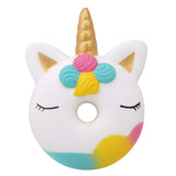Kawaii Bear biscuit Squeeze Squishy Jumbo Deer Unicorn Cat Slow Rising Cream Scented Stress Relieve Toys For Kid Baby