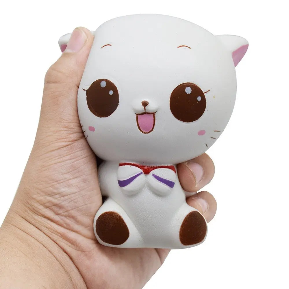 Kawaii Bear biscuit Squeeze Squishy Jumbo Deer Unicorn Cat Slow Rising Cream Scented Stress Relieve Toys For Kid Baby