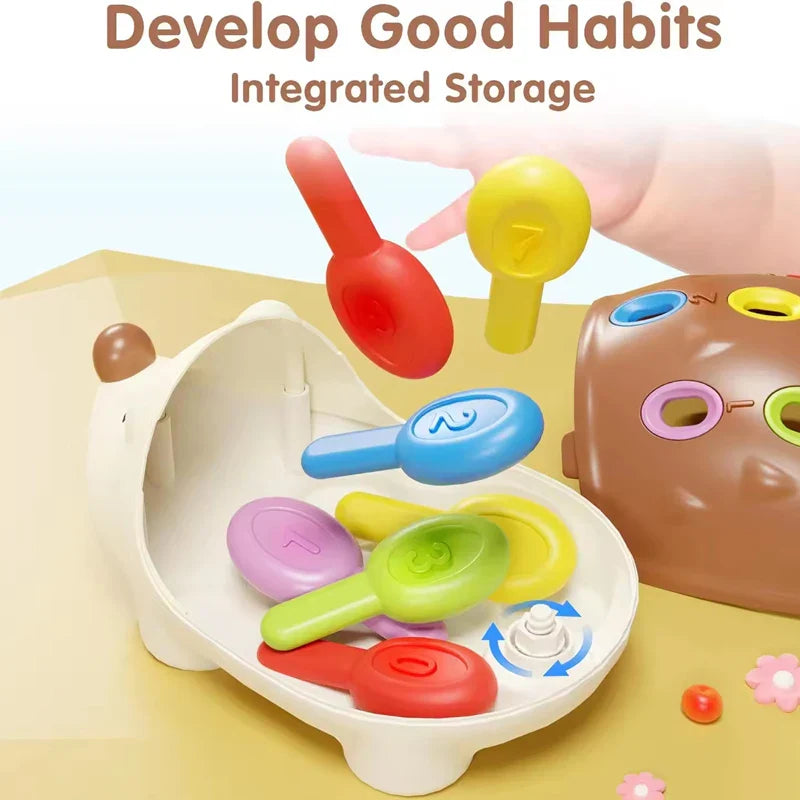 Hedgehog Montessori Toy