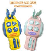 Electronic Simulation Steering Wheel With Light And Sound Early Education Puzzle Co-Pilot Sports Car Steering Wheel Toy Boy Gift