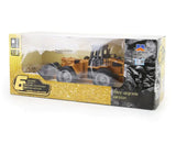 6-Channel Alloy Bulldozer Remote Control Toy Truck