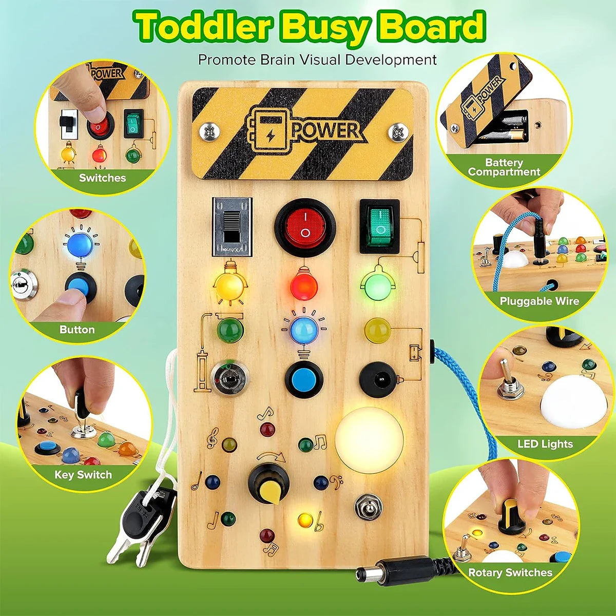 Montessori Busy Board