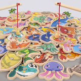 Montessori Magnetic Fishing Game