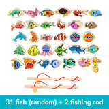 Montessori Magnetic Fishing Game