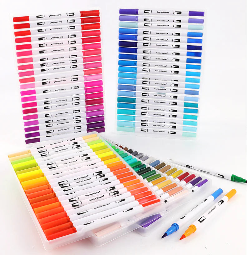 Water-Based Color Markers and Drawing Pens