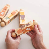 Wooden Rotating Animal Matching Toy