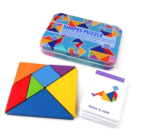 Tangram puzzle children's puzzle