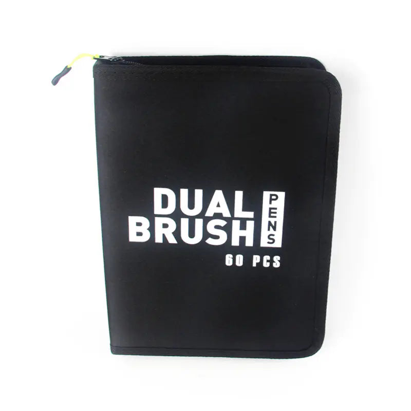 Double-Ended Watercolor Pens Set - Soft Tip Markers