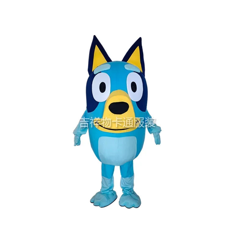 New Bluey Bingo Dog Cartoon Doll Costume 1:1 Adult Walking Cosplay Performance Costume Activity Performance Props Doll Costume