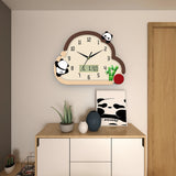 Children Chic Wall Clocks Silent Bedroom Art Cute Wall Clock Electronic Pendulum Pendule Horloge Murale House Decoration