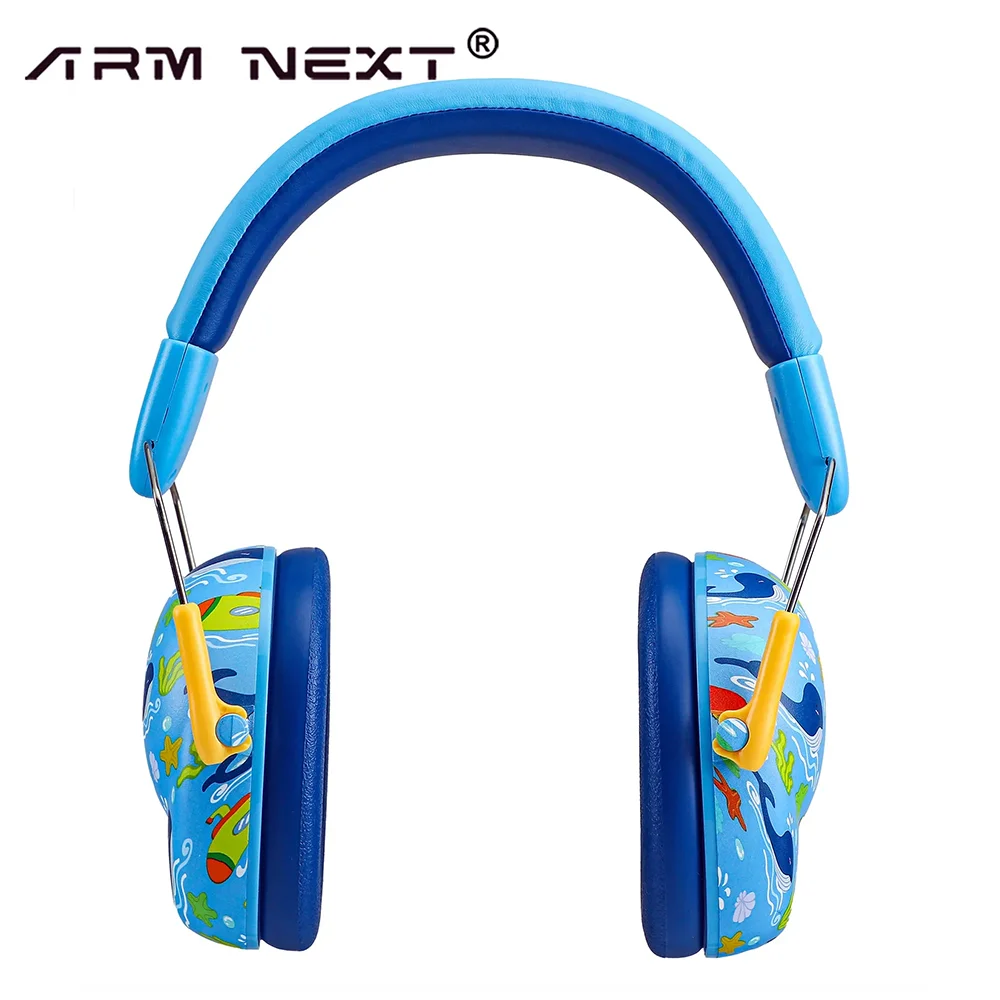 Baby Earmuffs 3-12 Years Old Child Baby Hearing Protection Safety Earmuffs Noise Reduction Ear Protector for Children Earphone