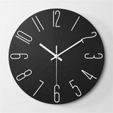 Wall Clock Battery Powered Clocks 12 inch Small Clock Analog Clock Suitable for Home Office Bedroom Kitchen Classroom School