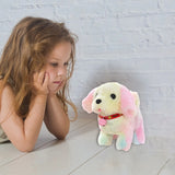 Baby Soft with Music h Electronic Interactive Puppy Walking Barking Tail Wagging Stretching Companion Animal Suitable For