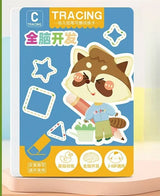 Reusable Magical Tracing Workbook - Pen Control Practice Book for