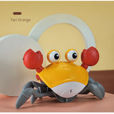Children's Induction Escape Crab Crab Crawl Electronic Pet Toys Baby Music Early Education Mobile Toys Free Delivery
