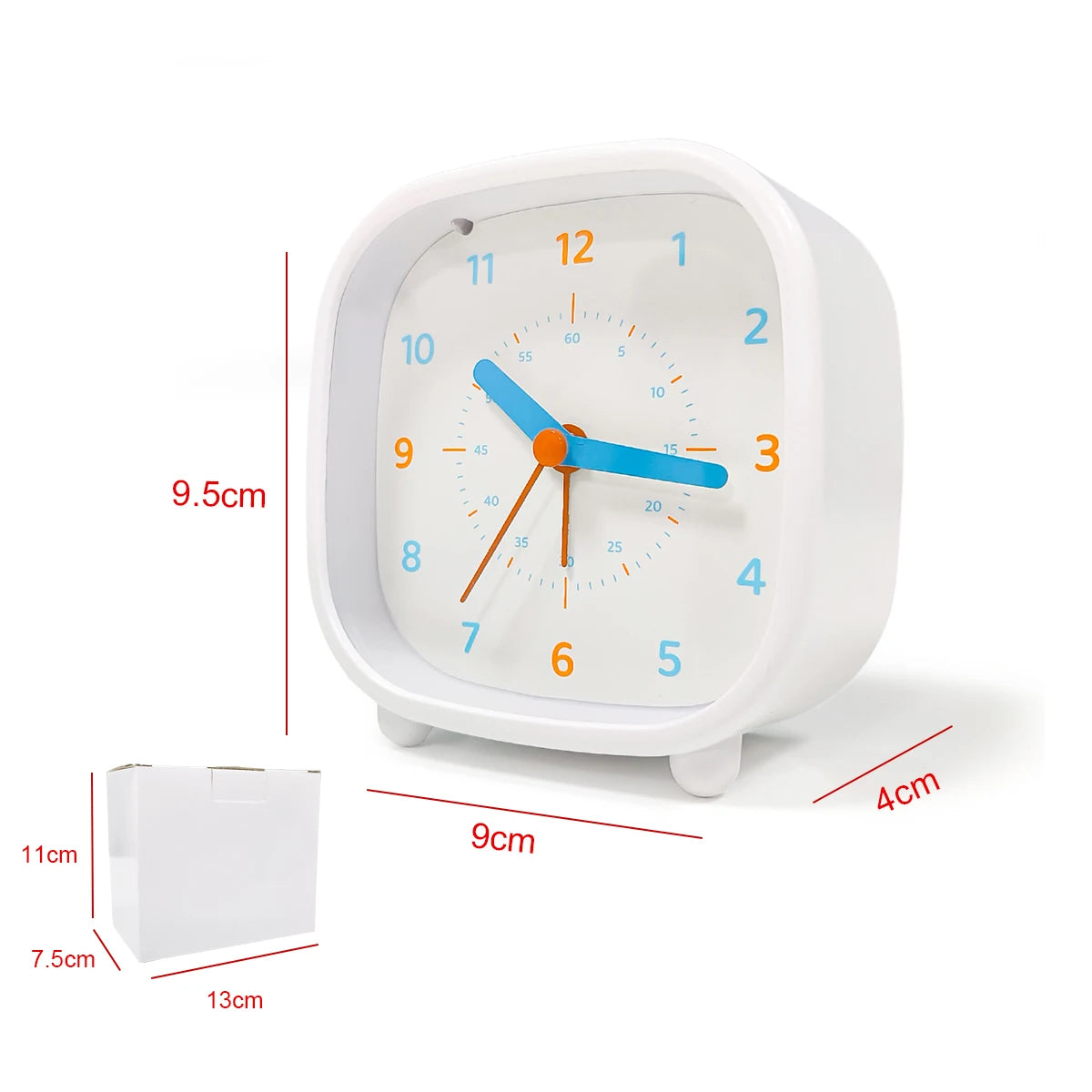 New Student Learning Alarm Clock Children Night Light Table Clock Kid's Bedhead Alarm Clock