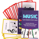 Music Flash Cards piano guitar chord chart, guitar piano learning music note card, music flash card